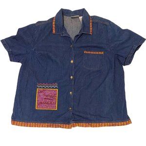 Vintage Denim Top